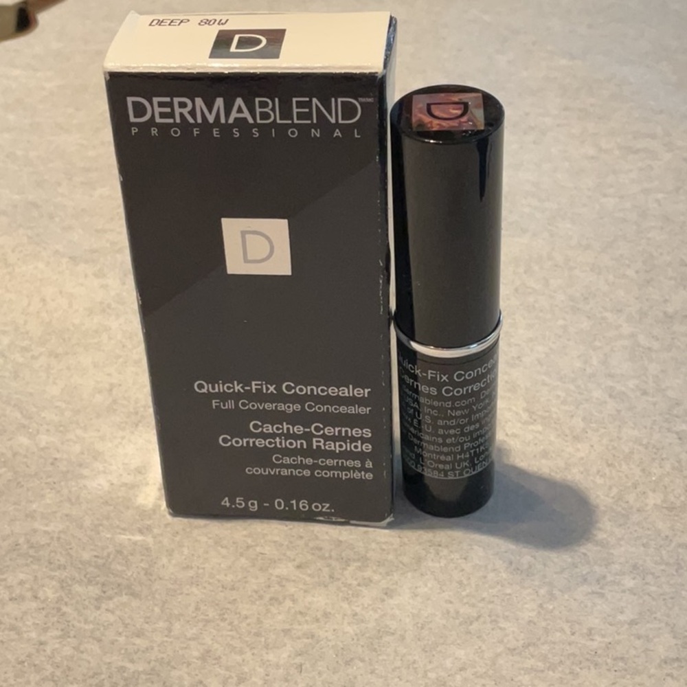 NWT Dermablend Quick Fix Concealer -deep 80W